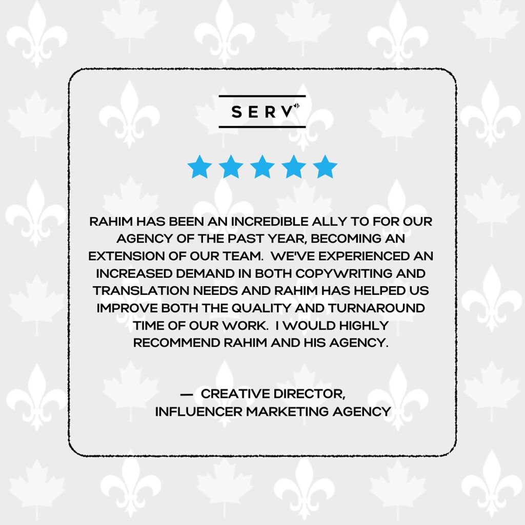 Instagram post from servagency. This post is in position 3.